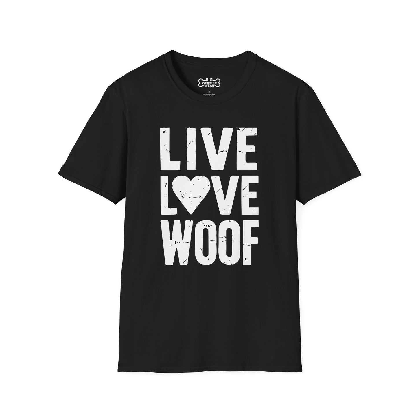 Live Love Woof T-Shirt