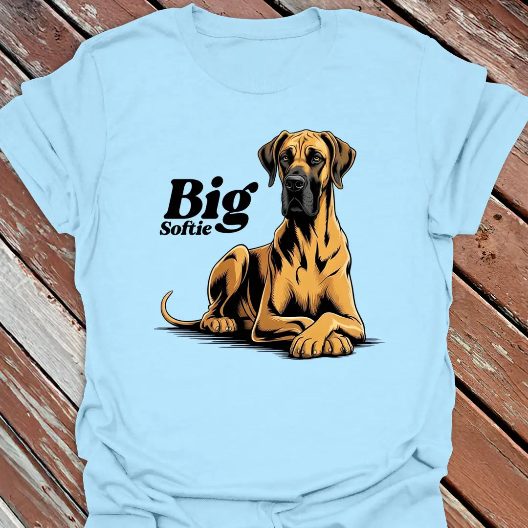 Big Softie Great Dane T-Shirt