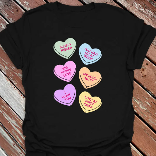 Big Dog Candy Hearts T-Shirt