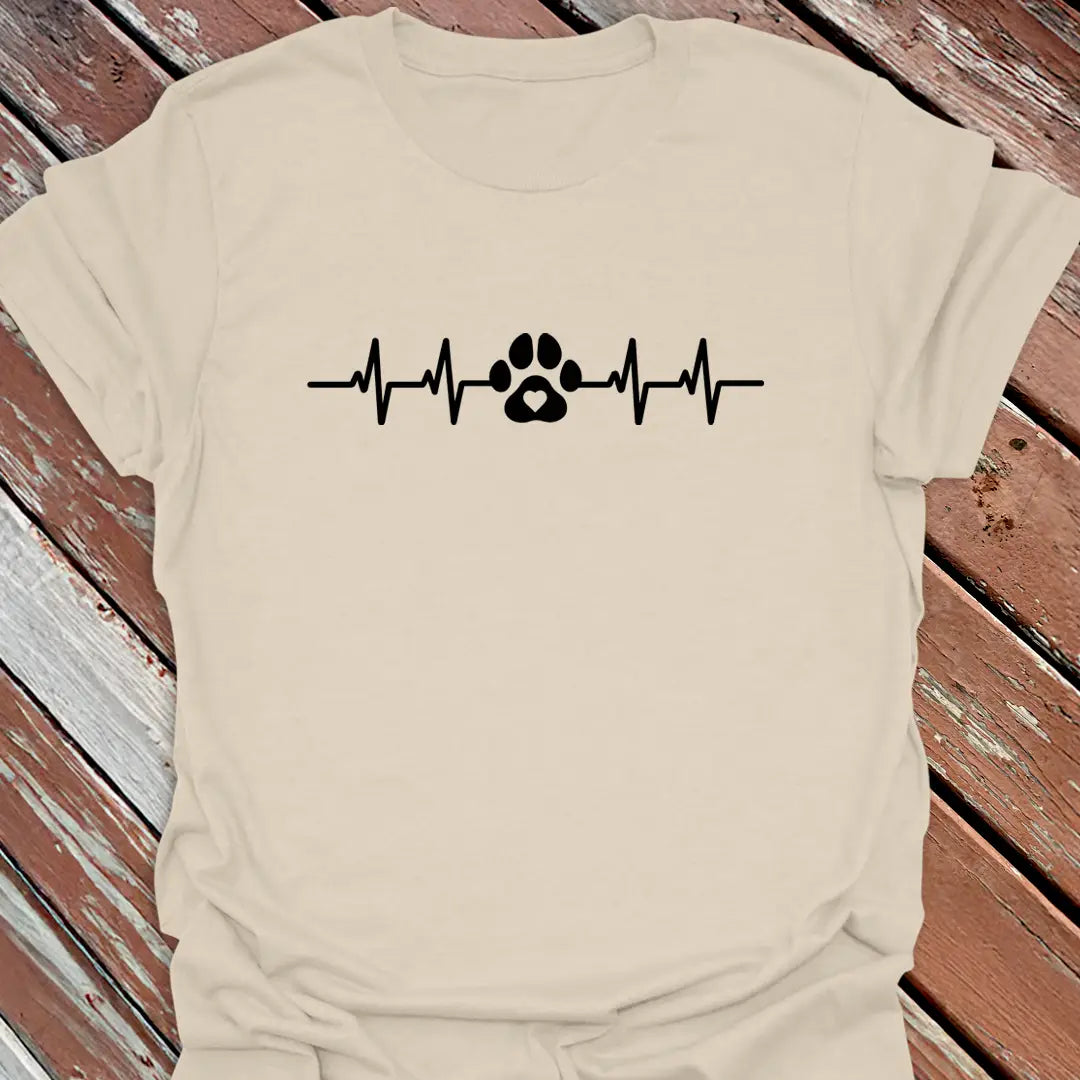 Big Paw Heartbeat T-Shirt