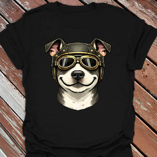 Pitbull Road Dog T-Shirt