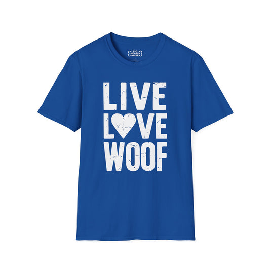Live Love Woof T-Shirt