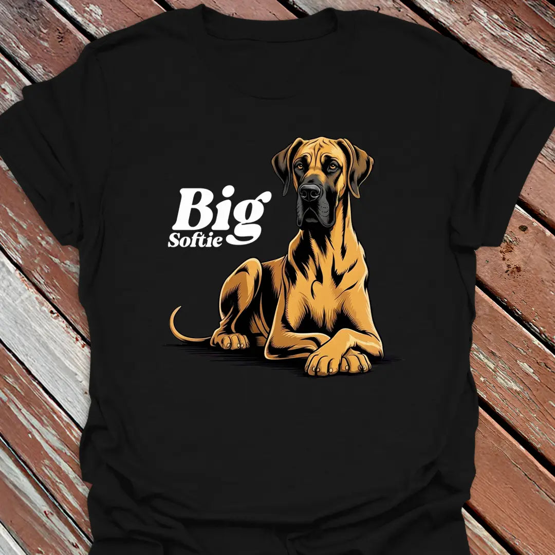 Big Softie Great Dane T-Shirt
