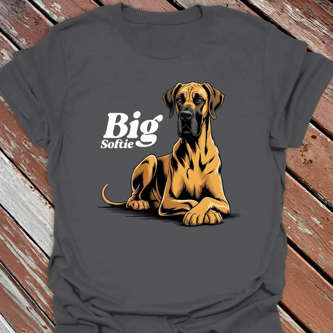 Big Softie Great Dane T-Shirt