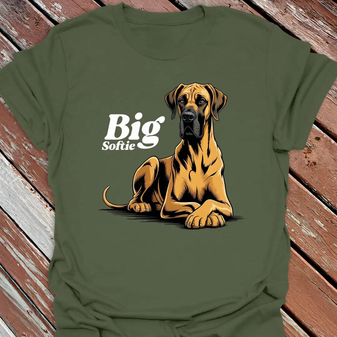 Big Softie Great Dane T-Shirt