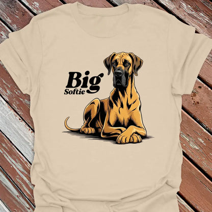 Big Softie Great Dane T-Shirt