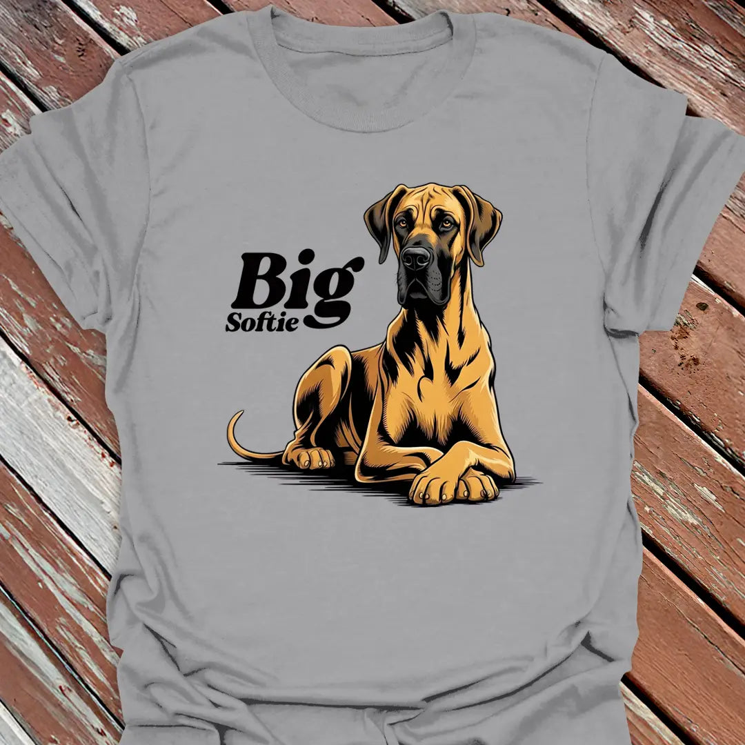 Big Softie Great Dane T-Shirt