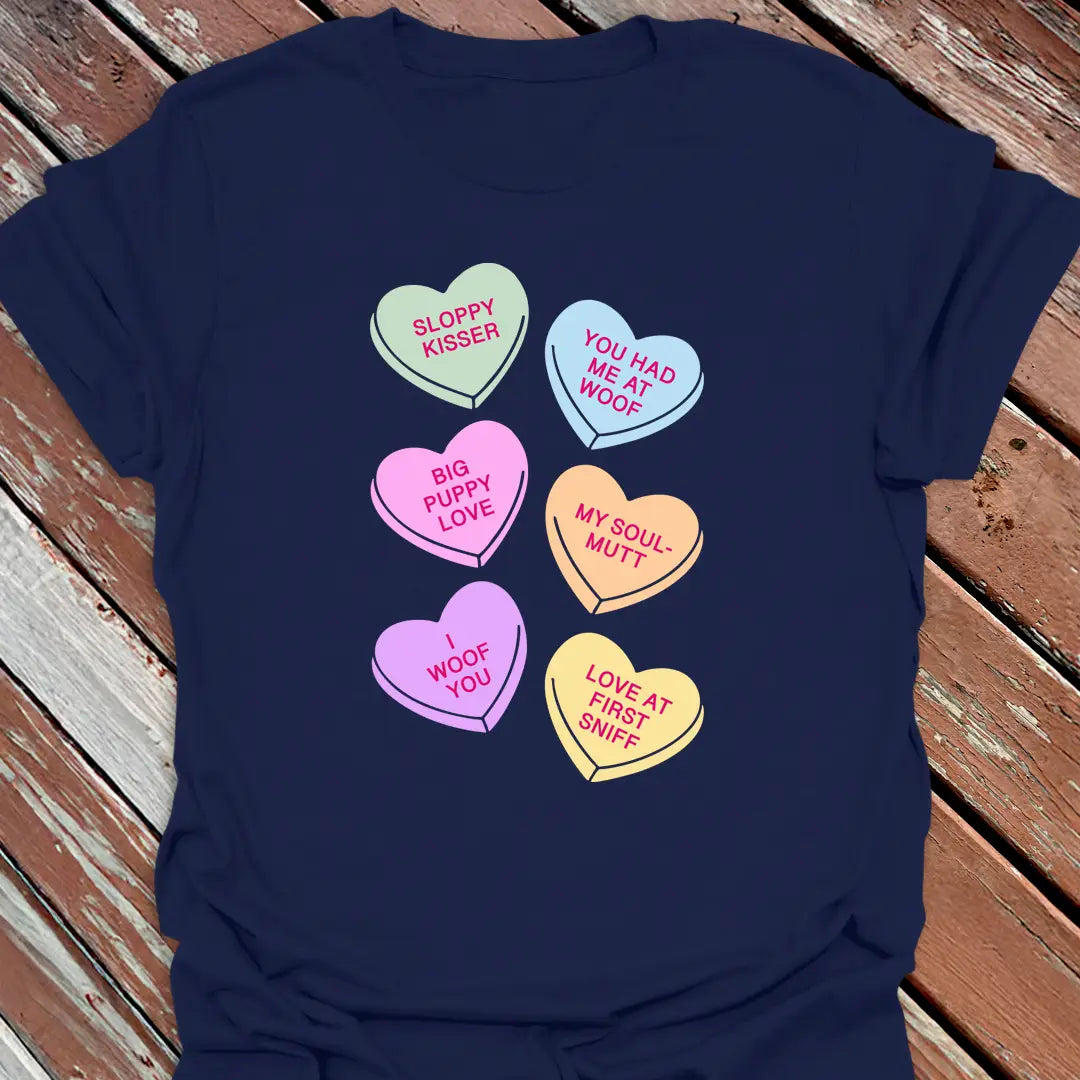 Big Dog Candy Hearts T-Shirt