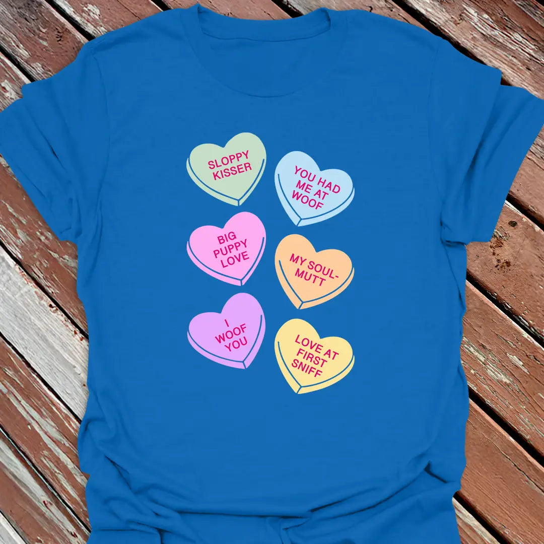 Big Dog Candy Hearts T-Shirt