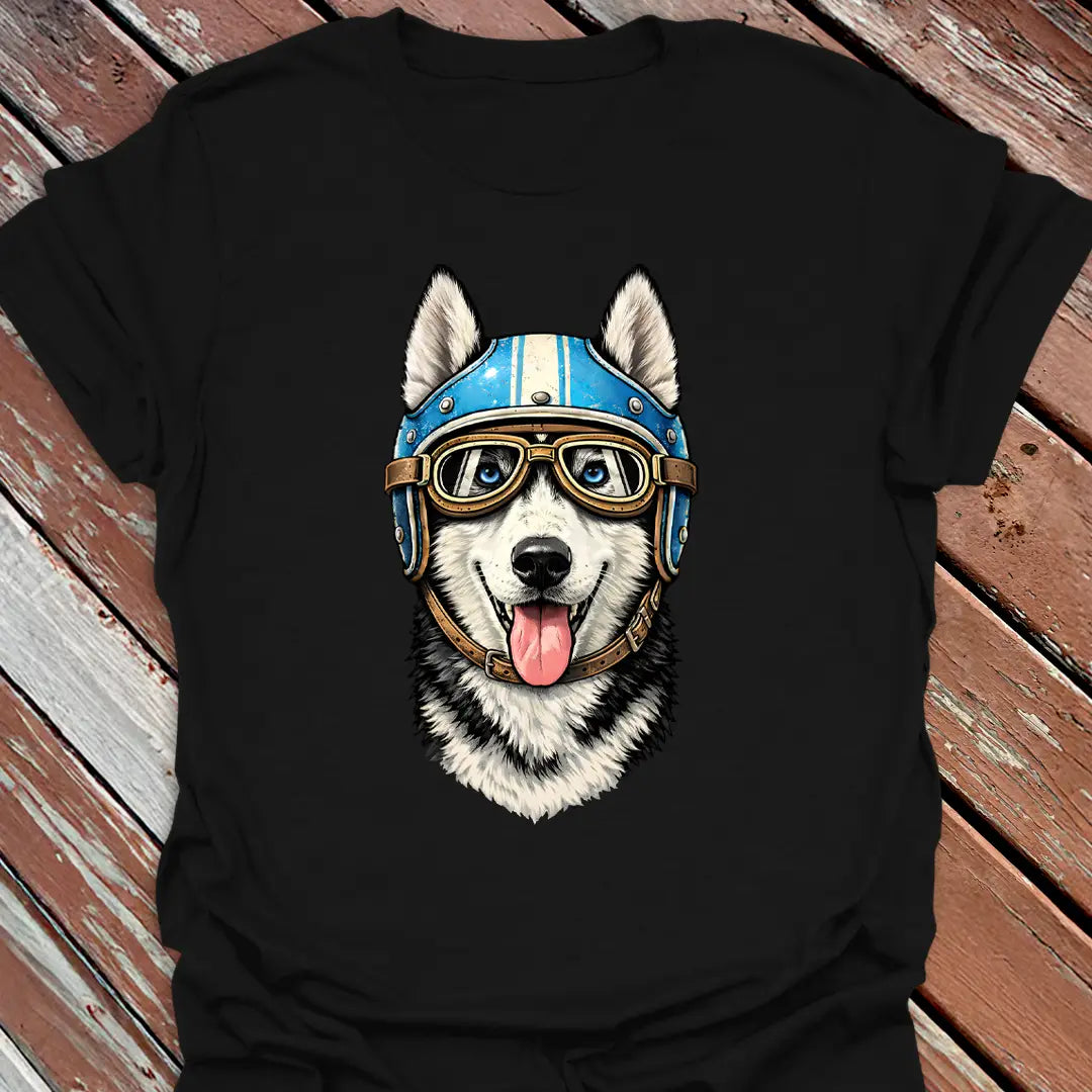 Husky Road Dog T-Shirt