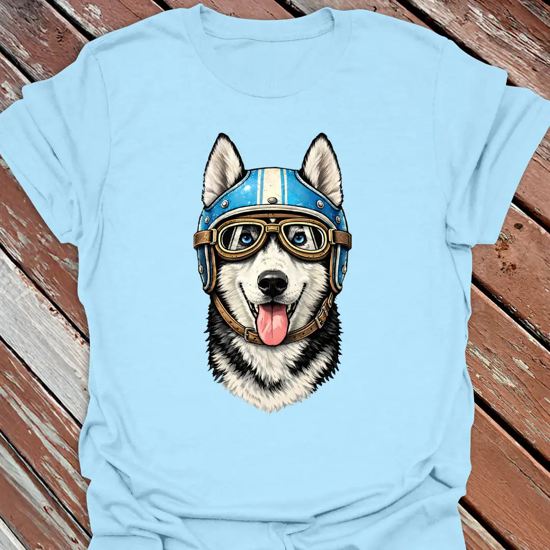 Husky Road Dog T-Shirt