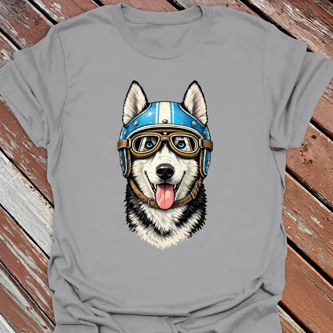 Husky Road Dog T-Shirt