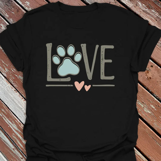 Love Paw Hearts T-Shirt
