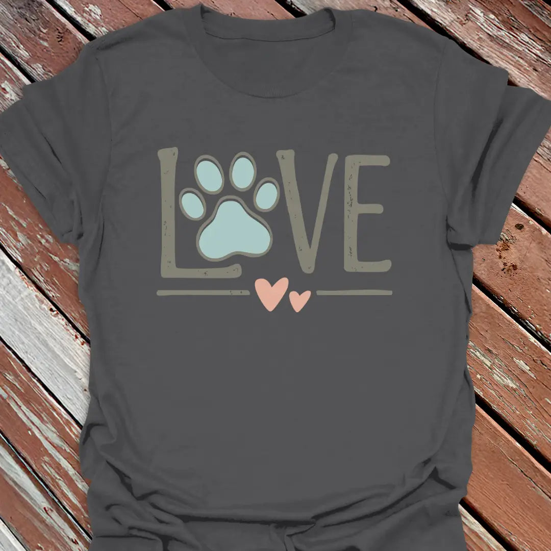 Love Paw Hearts T-Shirt