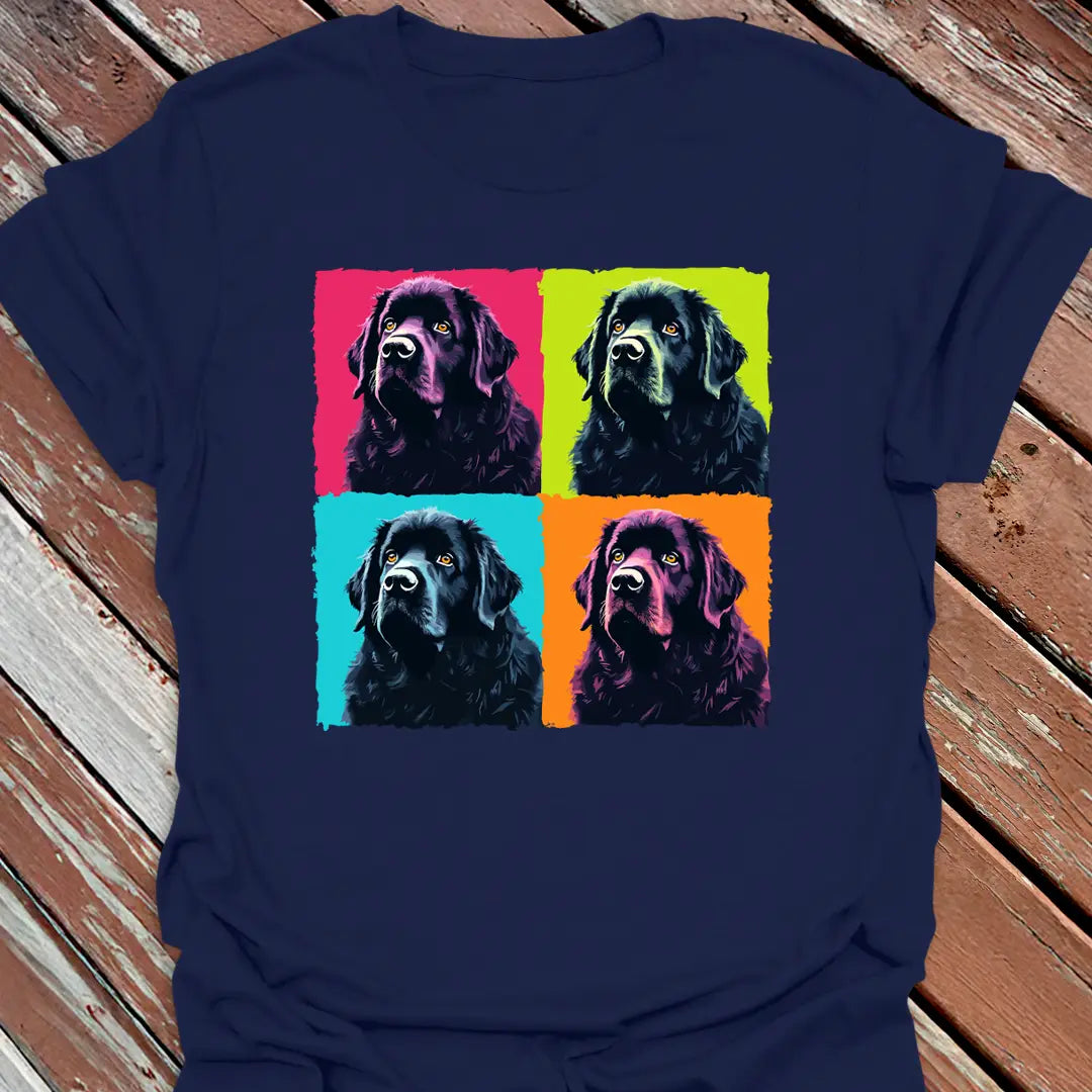 Newfoundland Pop Art T-Shirt