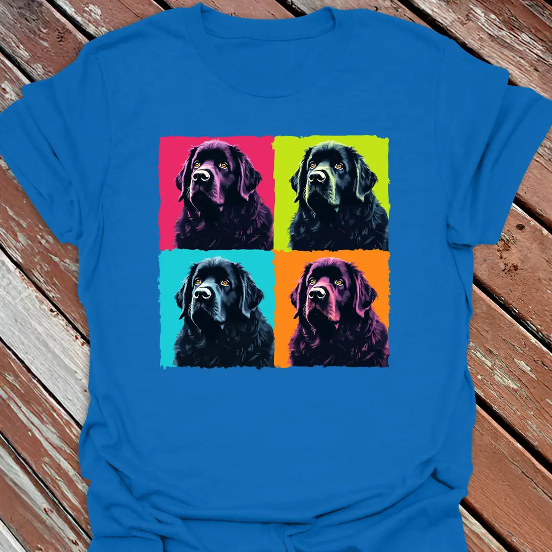 Newfoundland Pop Art T-Shirt