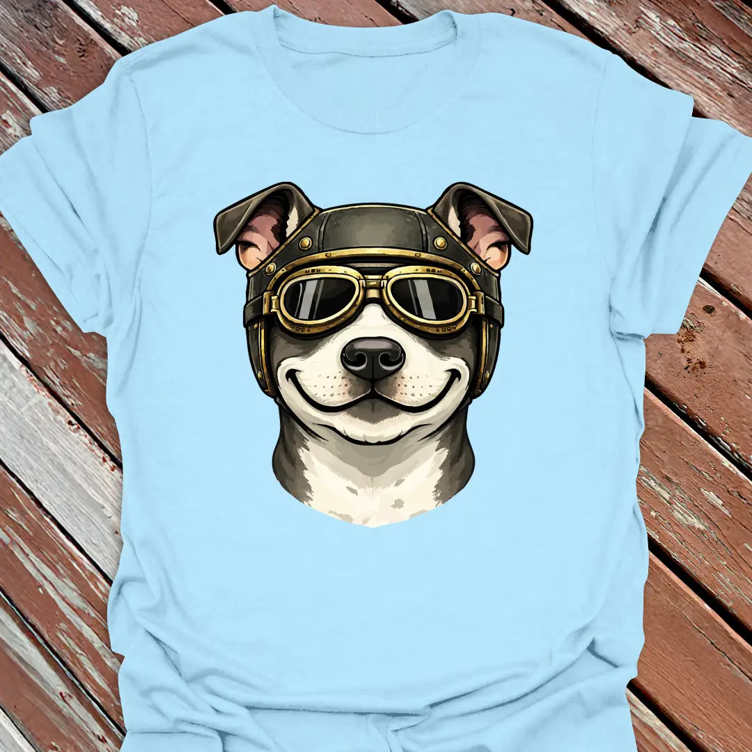 Pitbull Road Dog T-Shirt