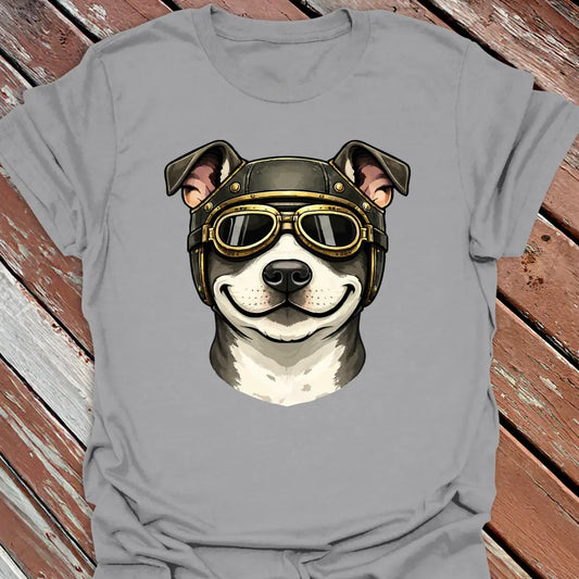 Pitbull Road Dog T-Shirt