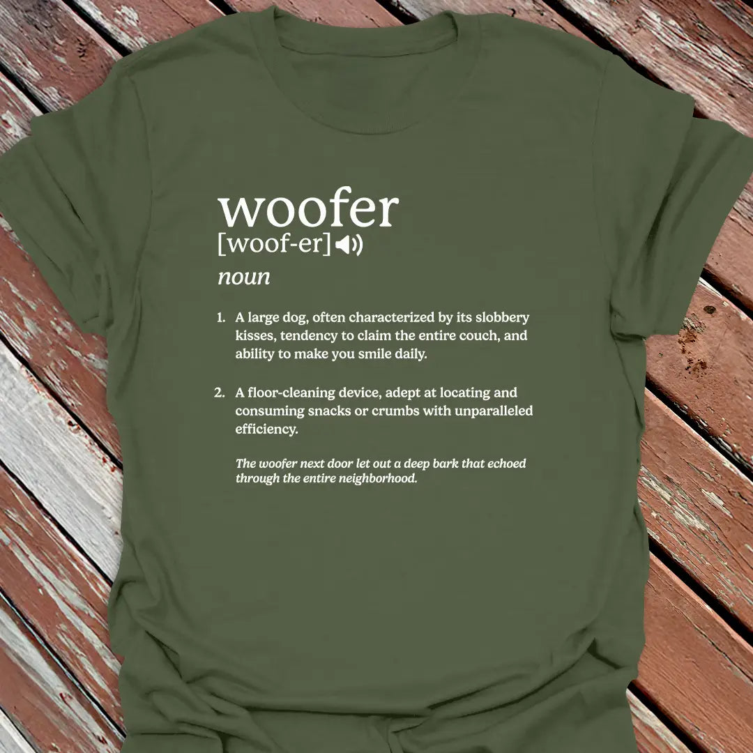 Woofer Definition T-Shirt