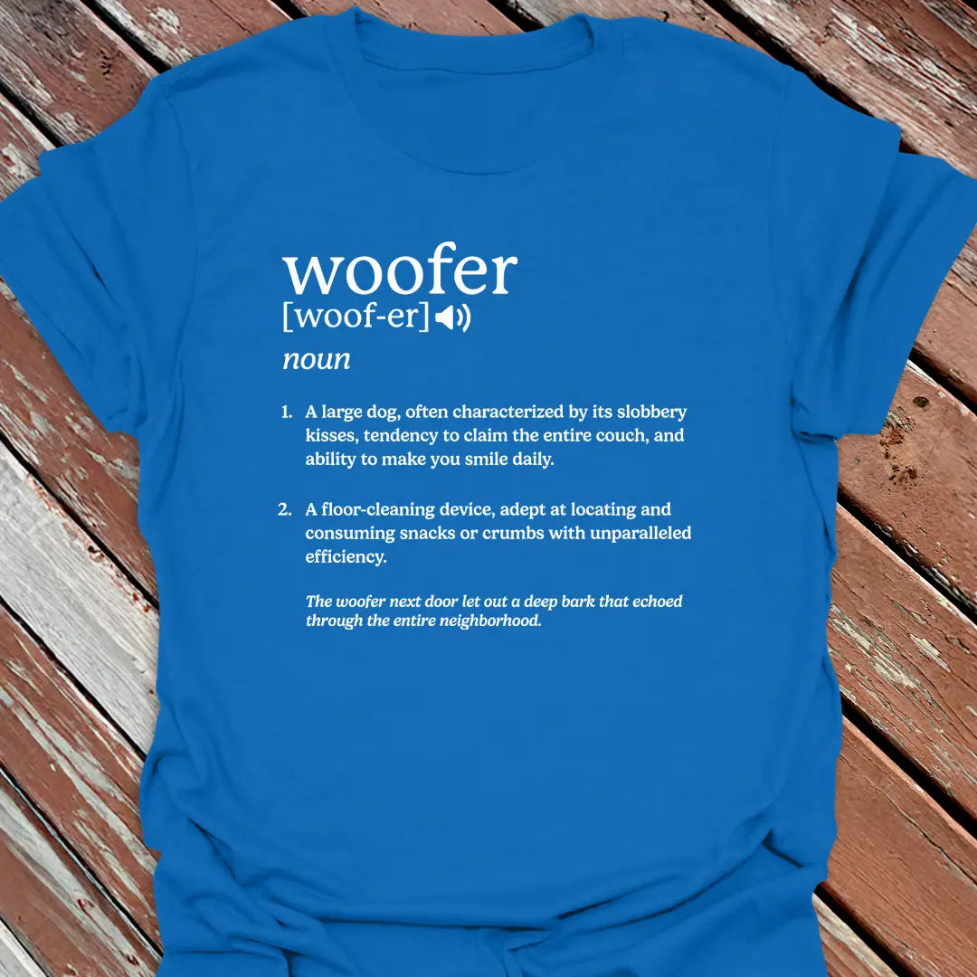 Woofer Definition T-Shirt