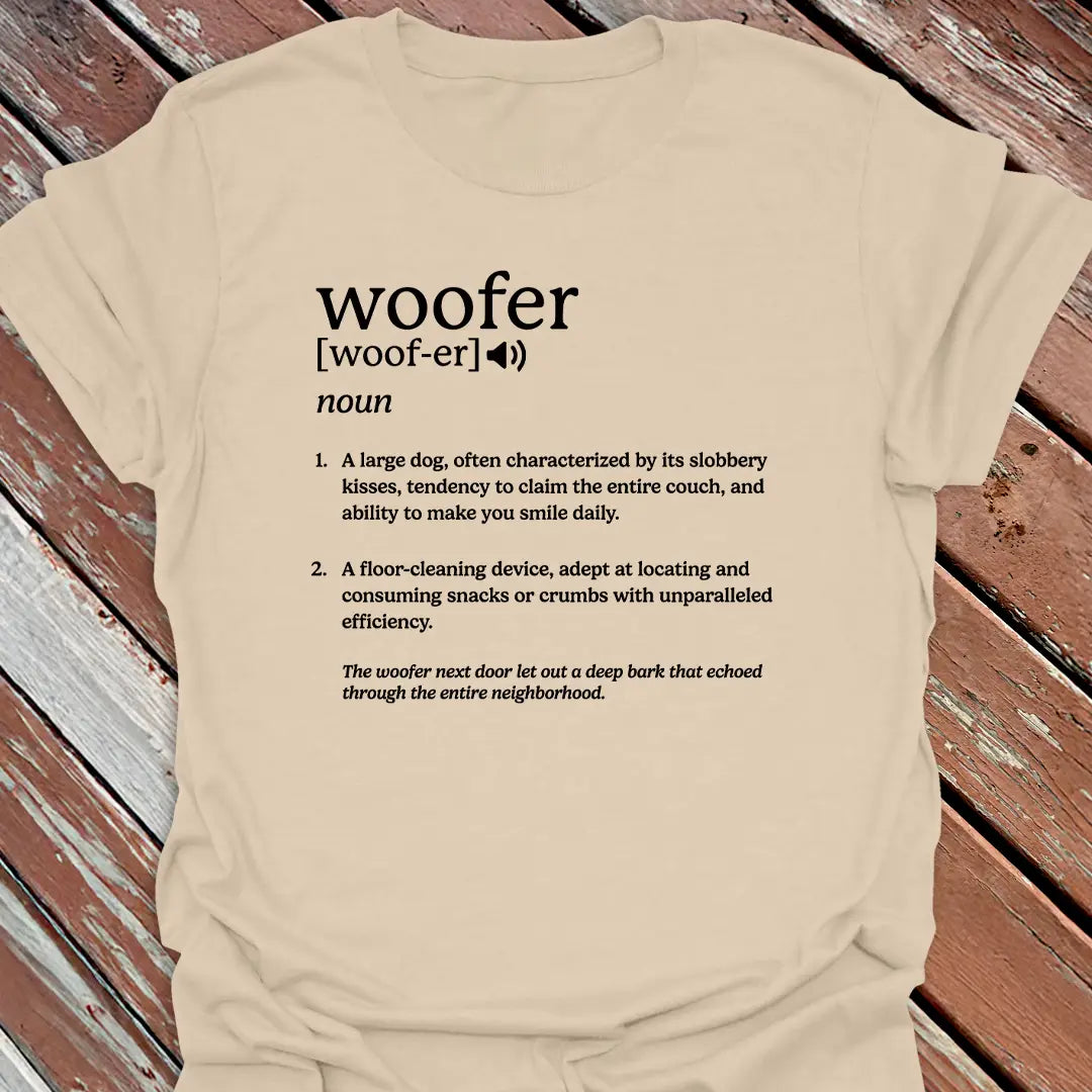 Woofer Definition T-Shirt
