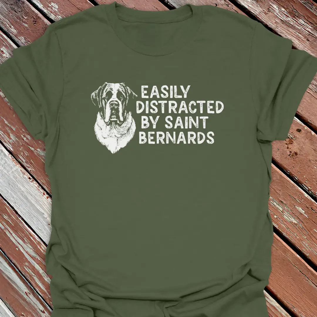 Distracted St. Bernards T-Shirt