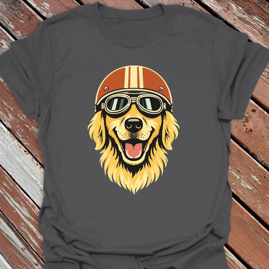 Golden Retriever Road Dog T-Shirt