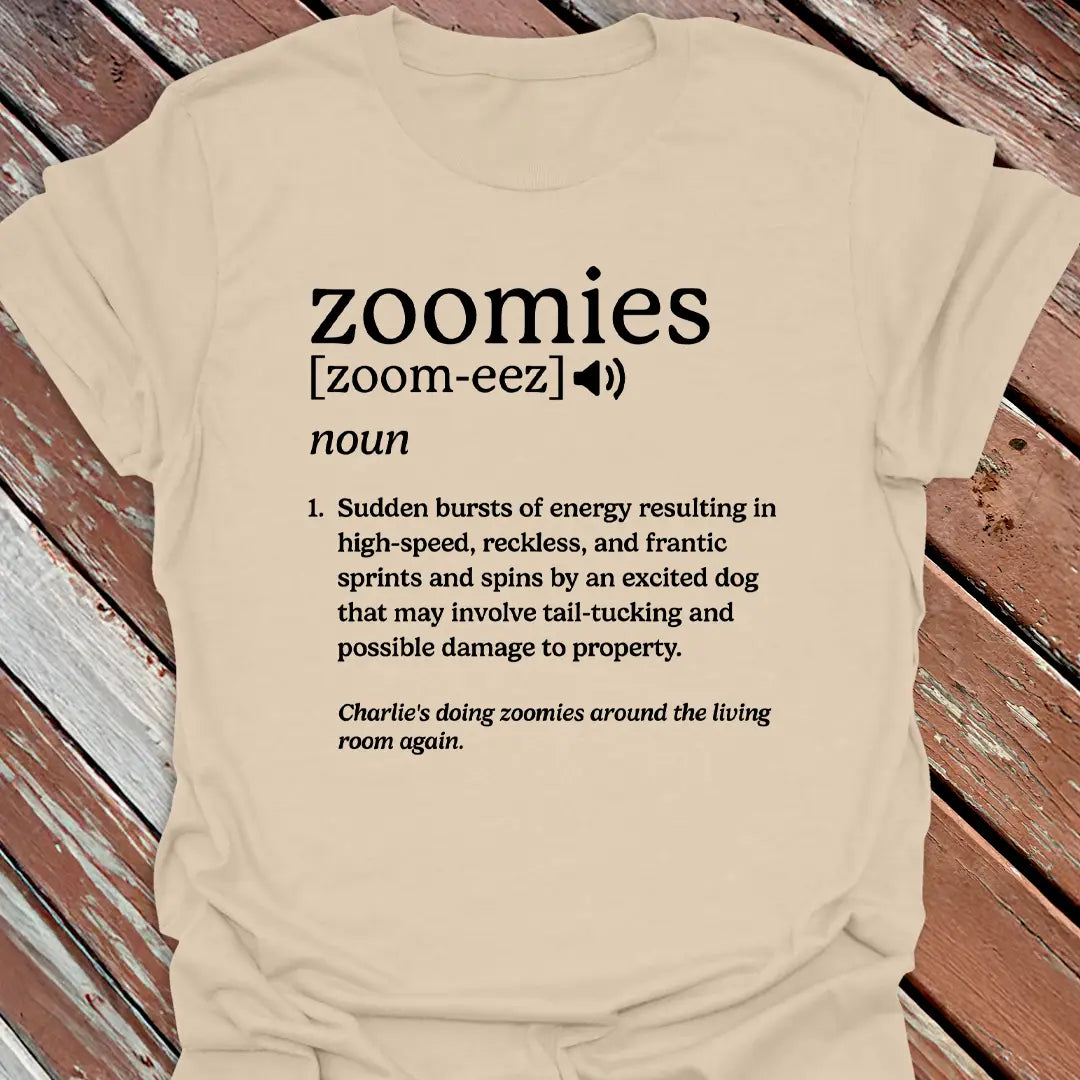 Zoomies Definition T-Shirt